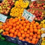 Oranges at market